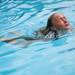 A diver comes up to the surface of the water on Monday, July 22. Daniel Brenner I AnnArbor.com